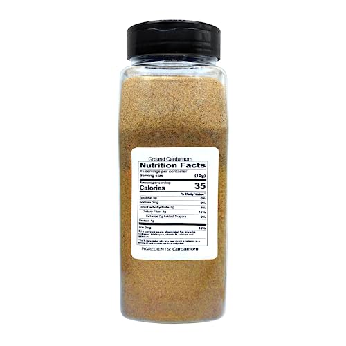 Sanniti Ground Cardamom, 16 Oz #TOP1