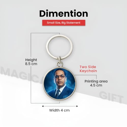 Image of MG | Protective Evil Eye /Spiritual Symbols /Om /Motivational Keychains | Double-Sided Metal Key Ring | Good Luck and devine Charm for Car, Bike, Home & Office