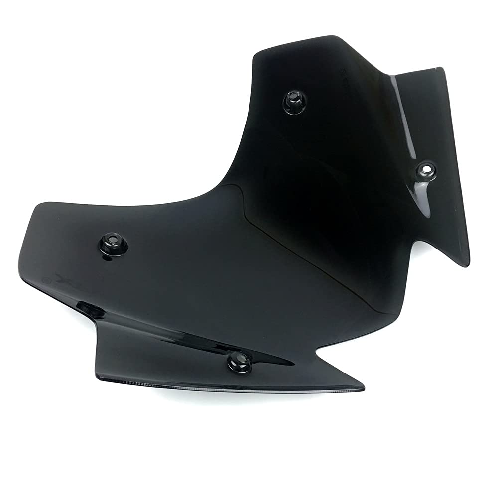 Parabrezza Moto Fumé Per TMAX 530 2017-2018 – Visiera In Acrilico, Protezione Antivento, Montaggio Senza Forature