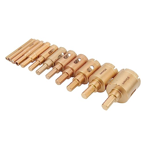 Set de 12 brocas para granito y mármol con recubrimiento emery miniatura 3