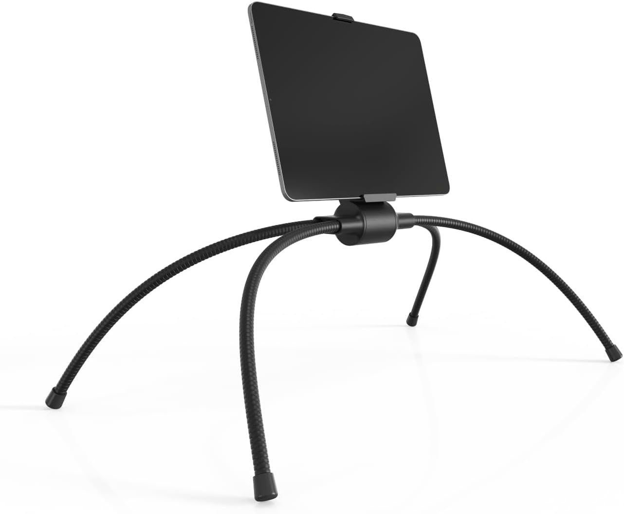 MaxPro Universal Tablet and Phone Stand for Bed — Patented Hands-Free Holder with Flexible Gooseneck Legs, 5 Viewing Angles, Fits Any iPad, Tablet, or Phone with or Without Case
