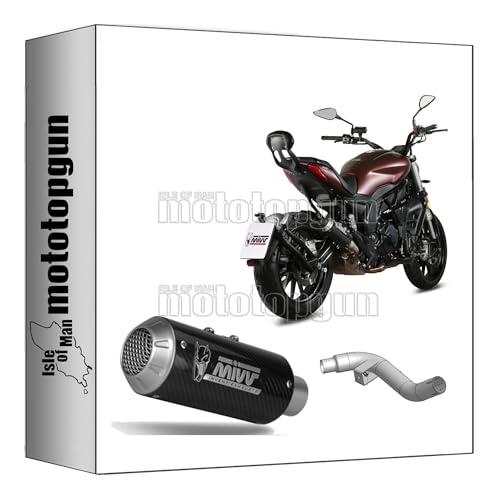 Echappement Mivv MK3 carbon pour sublimer vos balades en Benelli 502c