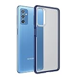 GOGME Funda para Samsung Galaxy M52 5G Estuche, [Tacto Sedoso Mate] Premium Silicona Ligera Delgado PC + TPU Bumper...