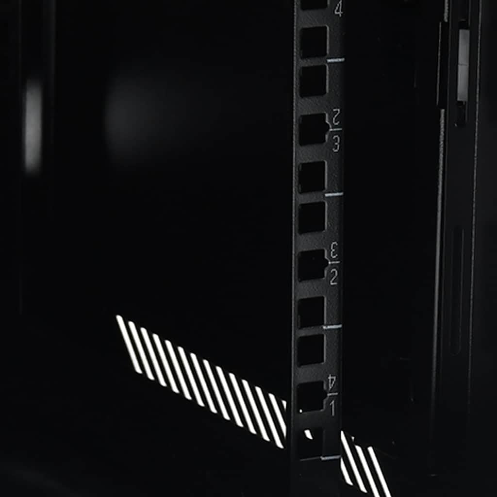 Armadio di rete 6U montaggio a parete 19", IP20, 600 x 450 x 350 mm, per camera da letto, ufficio
