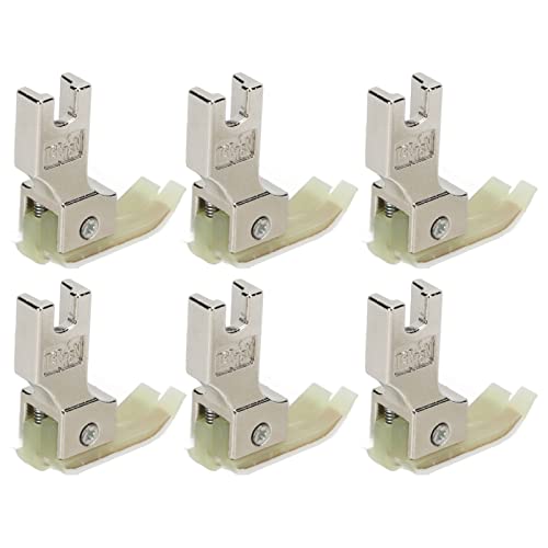 Juego 8 piezas pies para máquina de coser industriales miniatura 6