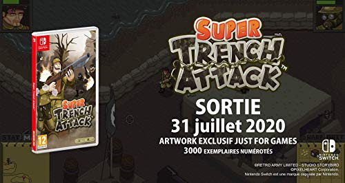 Super Trench Attack Switch Jeu Console Portable pour vos Trajets