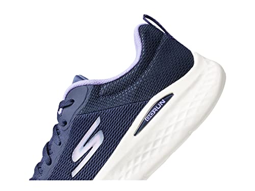 Image of Skechers Women's GO Run LITE-Quick Stride Sneaker, Navy /Lavender, 9