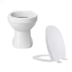 Vaso Sanitário Convencional Loren One Branco Lorenzetti + Assento Sanitário Aspen Tupan