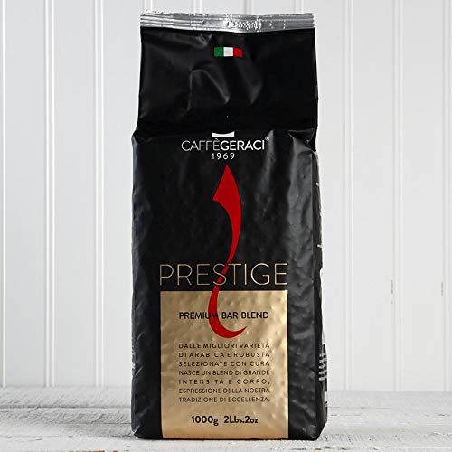 Geraci Premium Whole Bean Espresso Blend (Roasted in Sicily) - 2.2 pound bag