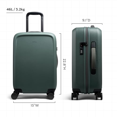 Bellroy Transit Carry-On Plus (46L carry-on luggage, with hard shell and removable packing cells) - Everglade2