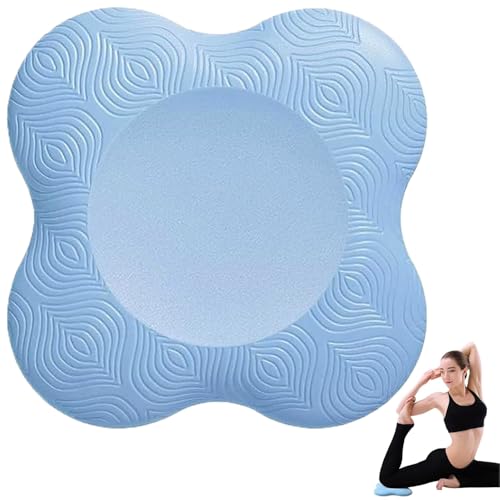 DILUSILK Rodillera de yoga, almohadilla antideslizante para rodillas de yoga, suave y cómoda, se utiliza para apoyar las articulaciones y aliviar las molestias durante la práctica de yoga, para