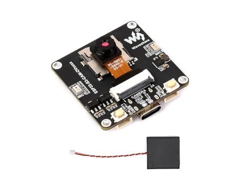 ESP32-S3 Camera AI Development Board, Integrated Audio Input and Output Module, DVP Camera Interface, SPI/QSPI Display Interface, Supports External Display & AI Speech Interaction
