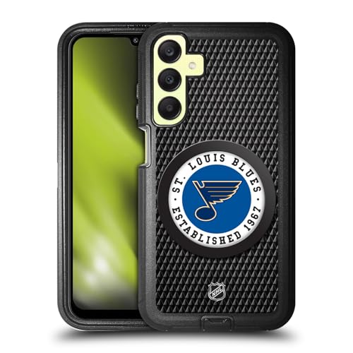 Coque St Louis Blues Galaxy A25 5G antichoc NHL protection rigide texturée