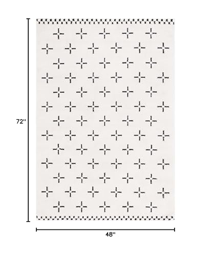 Tapete SAFAVIEH Melody 4' x 6' diseño marroquí boho miniatura 2