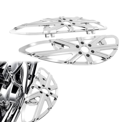 Repose-Pieds Avant de Qualité Supérieure pour Finition Parfaite Harley Softail Fat Boy Dyna