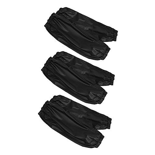 Cabilock Protect Your Clothes 3 Pair Pvc Waterproof Sleeves for Kitchen Arms Sleeves Cover Oilproof Oversleeves