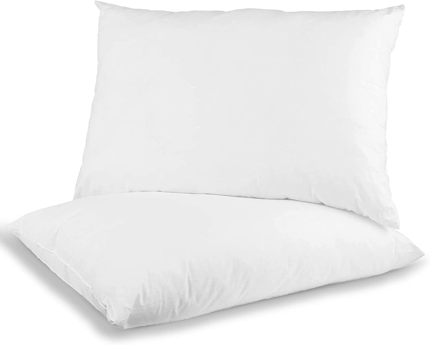 Homes-Linen White Huge Pillows 2 Pack Hotel Quality Extra Soft Filling Bed Pillows For Side, Stomach And Back Sleeper Body Pillows