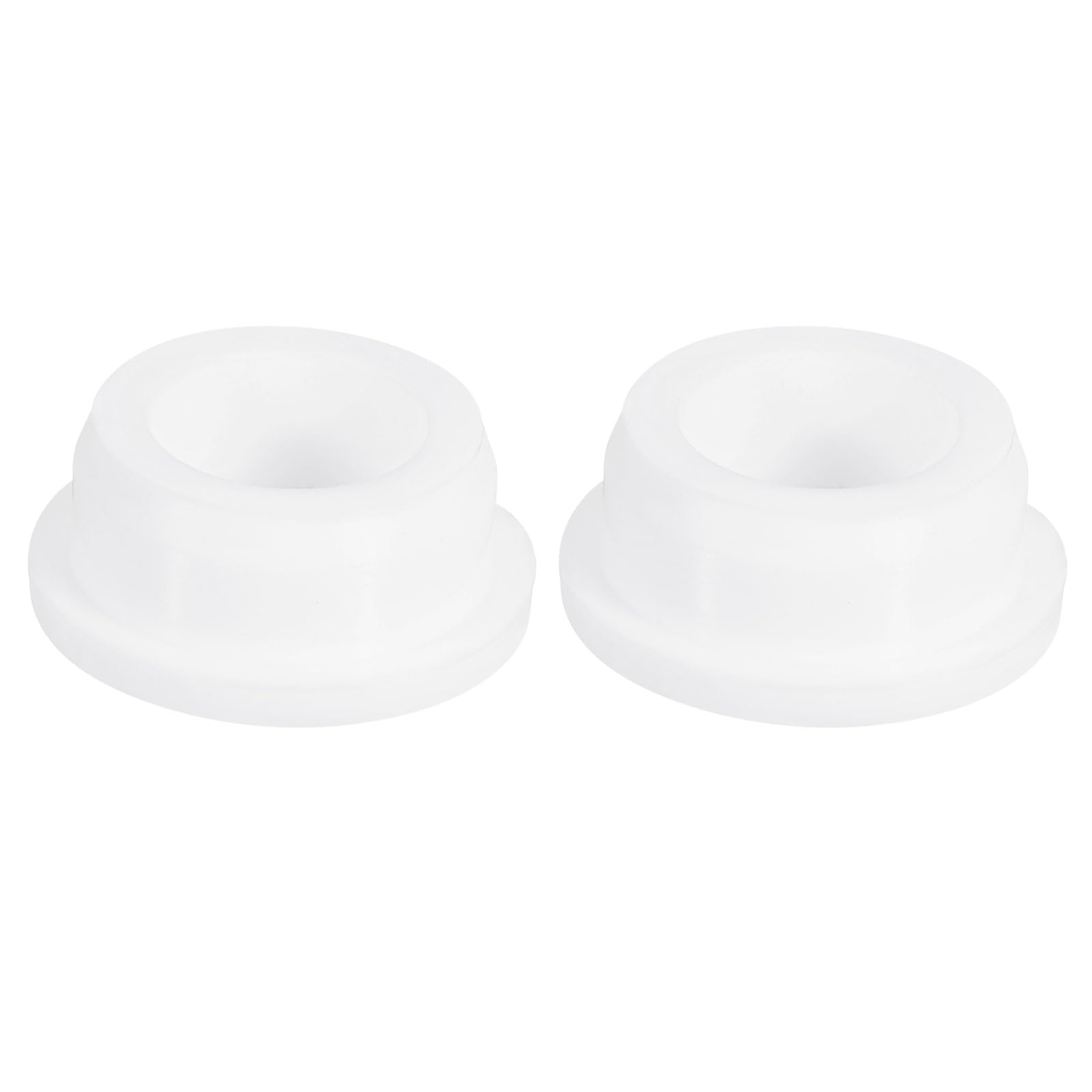 uxcell 2Pcs White Plug Holes, Waterproof Rubber Button Plug for 32mm / 1.26" Hole