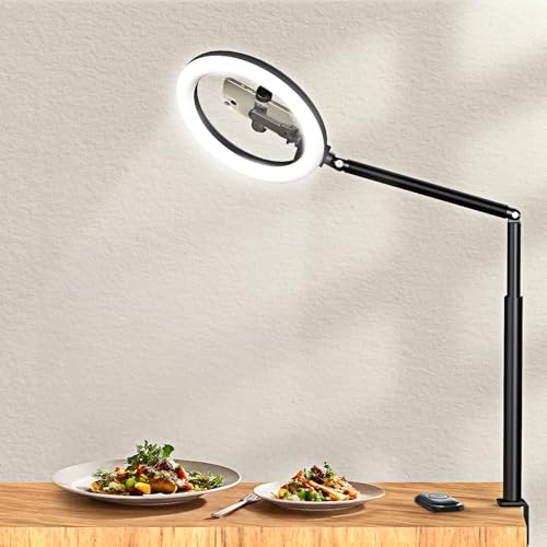10.5 Ring Light with Flexible Phone Mount