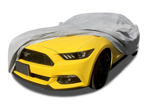 CarsCover Custom Fits 2015-2024 Ford Mustang Car Cover for 5 Layer Ultrashield
