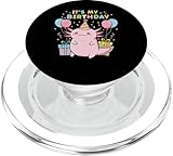 Photo Gallery its my birthday axolotl party animal celebration art popsockets popgrip per magsafe Photo Gallery its my birthday axolotl party animal celebration art popsockets popgrip per magsafe