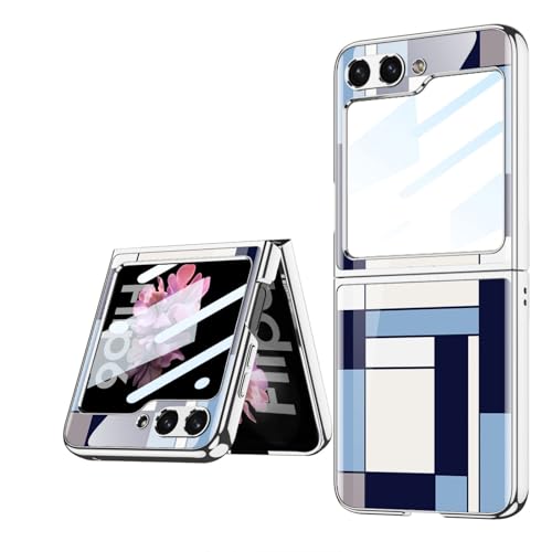 Coque Galaxy Z Flip 6 5G housse ultra mince anti-rayure verre 9H blanc