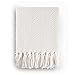 battilo Knit Zig-Zag Textured Woven Throw Blanket, 60
