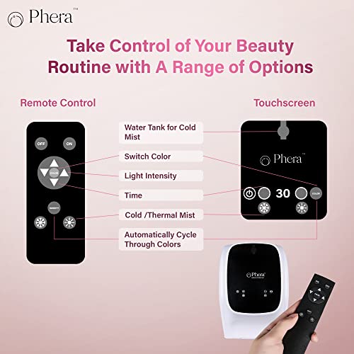 Phera Led Face Mask Light Therapy, 8-In-1 Light Photon Facial Mask Machine, Facial Light Therapy, Led Light Therapy Mask, Face Light Therapy, Facial Lamp Led, Led Face Therapy, Light Therapy For Face #TOP5