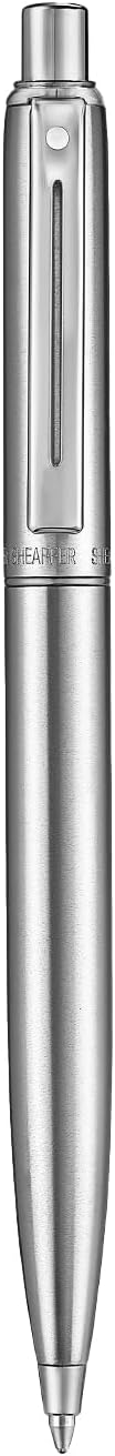 Sheaffer Sentinel Metal 330 Brushed Metal Ballpoint Pen with Chrome Trim