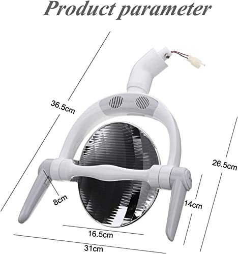 Lampe d'examen dentaire LED avec éclairage chirurgical précis