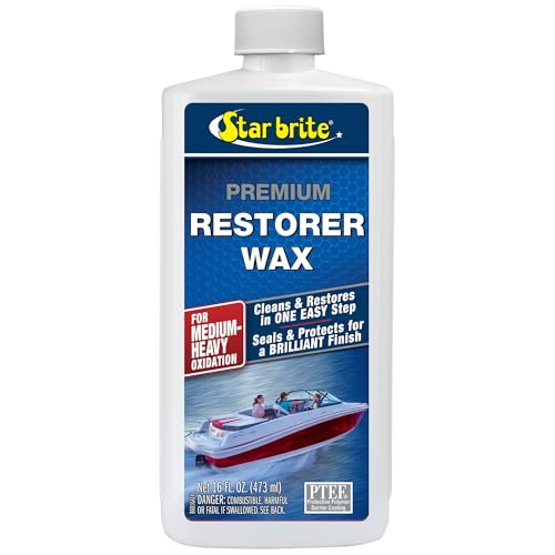STAR BRITE Premium Restorer Wax – for Medium to...
