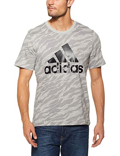 Adidas Essentials AOP Maglietta a Maniche Corte da...