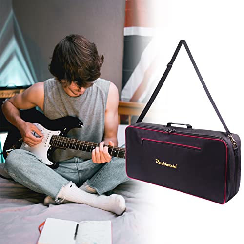 HUIOP Effect Pedal Bag Guitar Pedal Board Sac de Transport en Tissu Oxford Portable Zipper Sac à Main Sac à bandoulière avec Sangle Amovible (Noir),Sac de Transport pour pédalier - Les Beatles, Paul McCartney, John Lennon, RIngo Starr, George Harrison HUIOP Effect Pedal Bag Guitar Pedal Board Sac de Transport en Tissu Oxford Portable Zipper Sac à Main Sac à bandoulière avec Sangle Amovible (Noir),Sac de Transport pour pédalier – Image 4