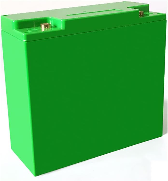 NORMICHIC DIY 12V20AH-42AH Battery Holder Box Storage Plastic Case (Green)