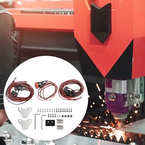 Interruptores de Límite CNC 3018 Plus y Botón de Parada para Grabadores 5
