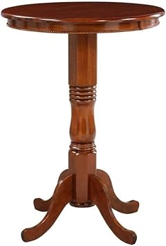 Boraam Spectator Pub Table, 42-Inch, Cherry