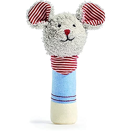 Kaethe Kruse 0174452 Robin la Souris : peluche hochet premier âge pour bébé