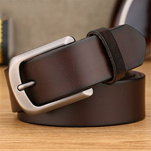 First layer cowhide leather belt leather men's belt youth casual bare body pin buckle pants belt4