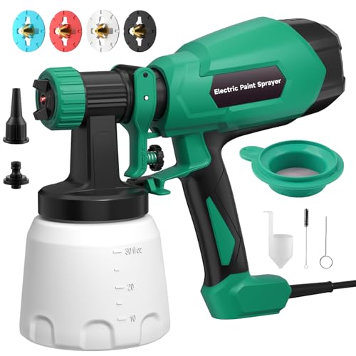 Paint Sprayer, Electric Spray Paint Gun, 3 Modes...