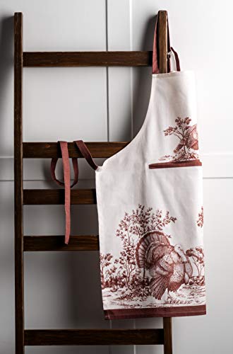 Maison d' Hermine 100% Cotton Apron for women with Pocket Kitchen Chef Autumn Apron for Men Cooking Gardening Server Waitress Maid - Image 3