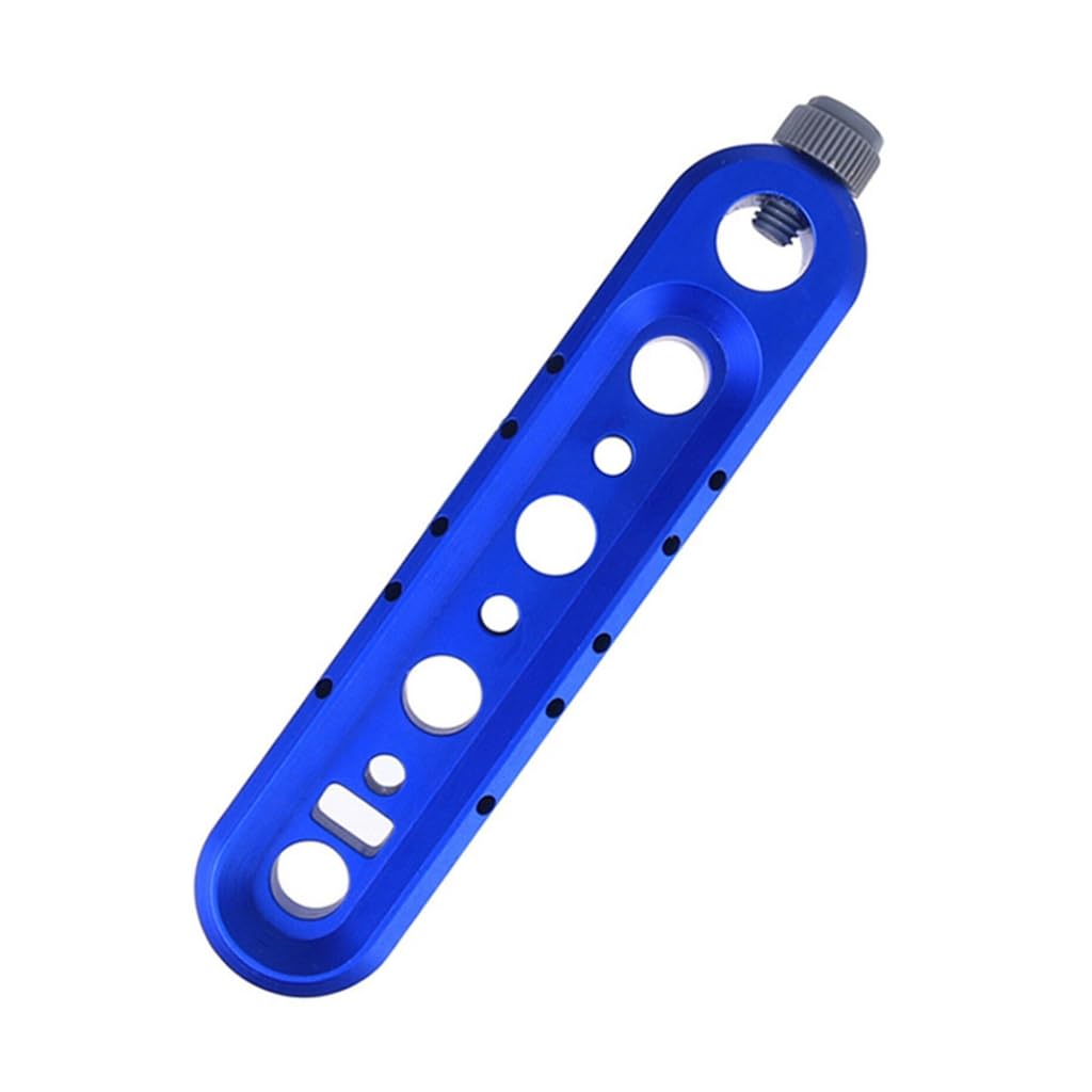 NLAIOUSL Precisions Fly Tying Vise Tool Caddies Aluminum Storage Rack Fishing Enthusiasts Aluminum Fly Tying Tool Organizers Rod