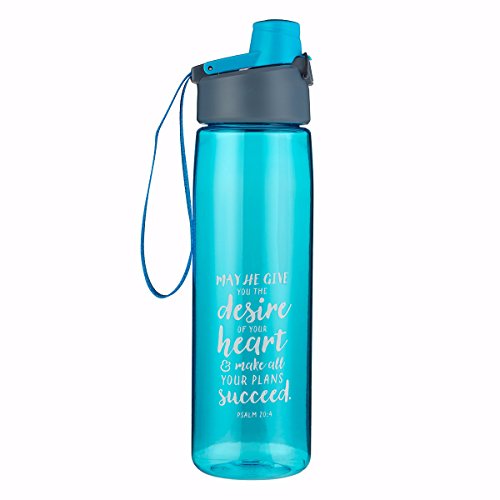 Desire of Your Heart Plastic Water Bottle- Psalm 20:4