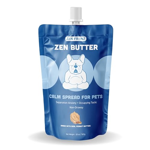 Zen Butter - All-Natural Calming Peanut Butter Spread for Pets - ...