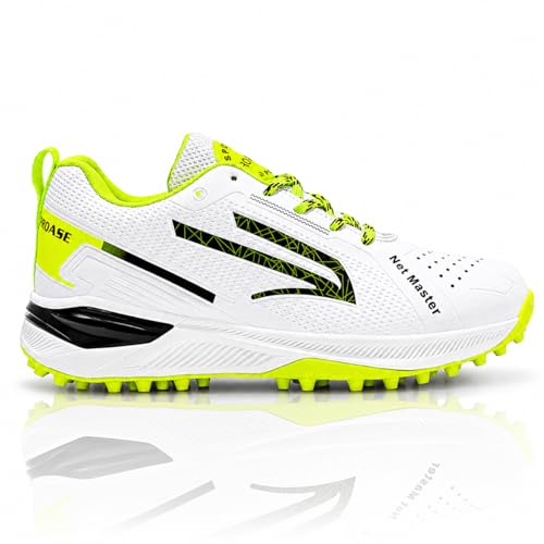 Image of PRO ASE SPORT PROASE NetMaster Cricket Shoes - Rubber Studs, Water-Resistant Upper, EVA Comfort Midsole