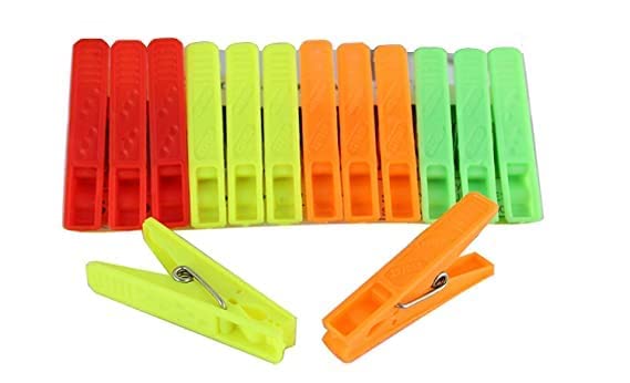Sinco Plastic Cloth Clips Multicolor Pack of 36 Clips (sinco 3dz, Standard) (B0C4NSVXXM) Amazon Price History, Amazon Price Tracker