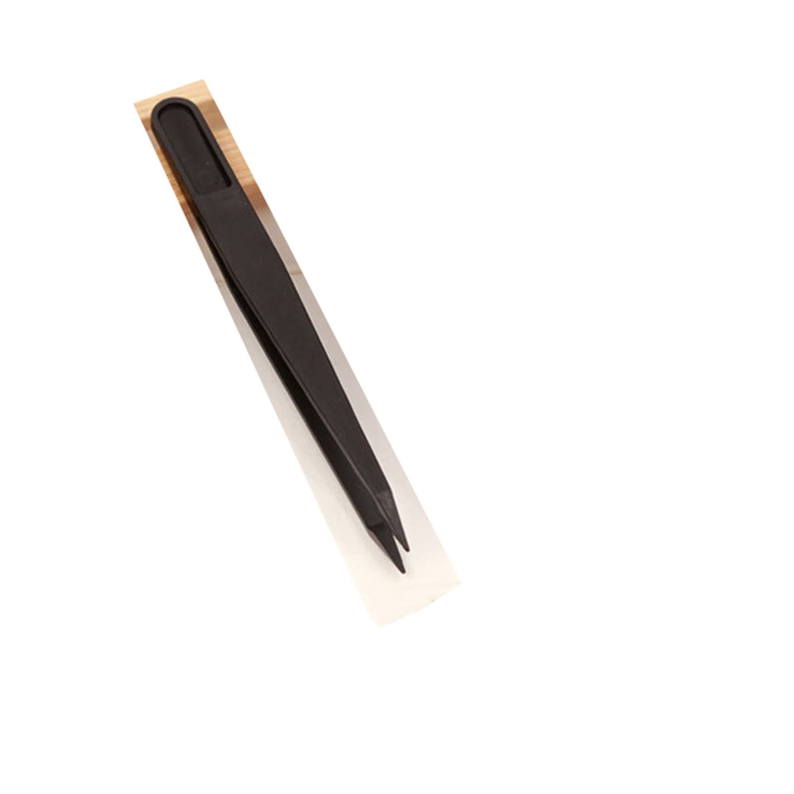 JINGYAN Pęsety Anti-static Curved Straight Black Tweezer Nail Art Beads Nipper Picking Eyelash Clip Sequins Rhinestones Tool