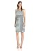 Donna Morgan Women's Sleeveless Printed V Neck Popover Dress