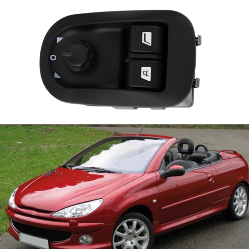 Bouton de lève-vitre 6554WA pour profiter des sorties en 206 CC