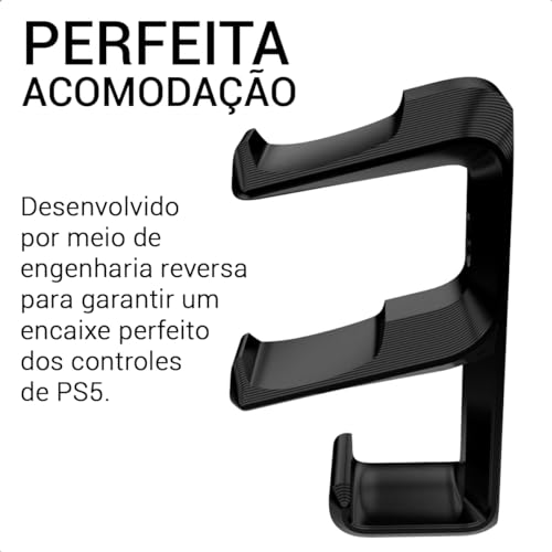 Suporte 2 Controles Playstation5 Ps5 Headphone De Parede Vn