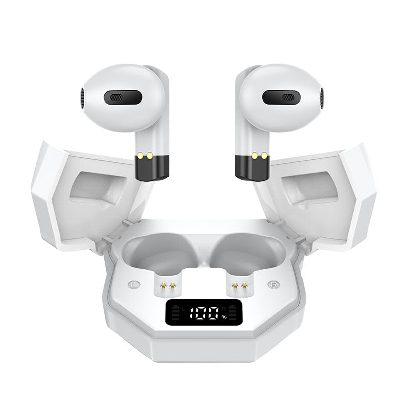 Wireless Earbuds Bluetooth 5 2 Headphones Built-in Microphone Immersive Premium Sound Comfort Fit in Ear 30H Playtime Low